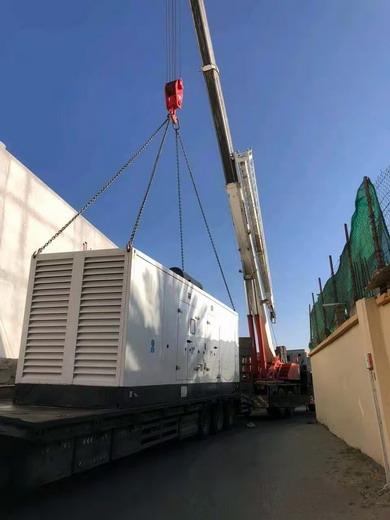 大型發(fā)電機出租案例